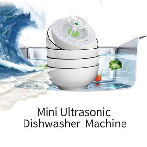 🔥Ultrasonic Portable Dishwasher And  Laundry Artifact