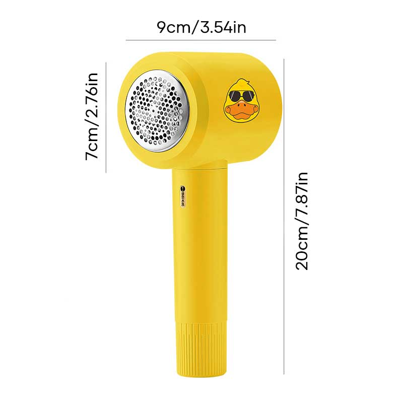 Yellow Duck Version of Electric Lint Remover