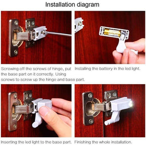 Smart Touch Sensor Cabinet LED Light (10 PCS)