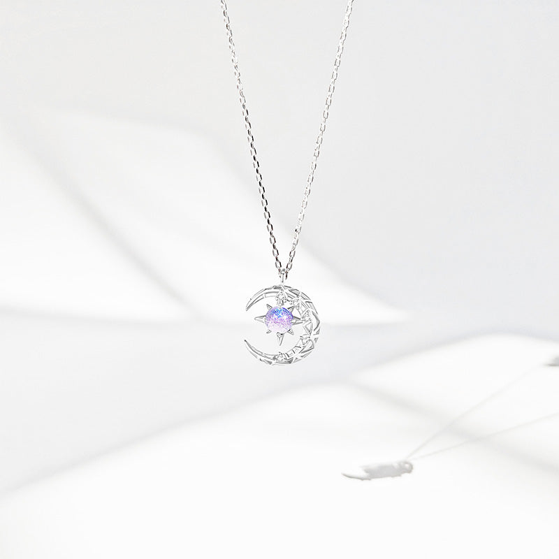 Astral Moon Light Luxury Necklace