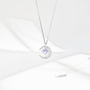 Astral Moon Light Luxury Necklace