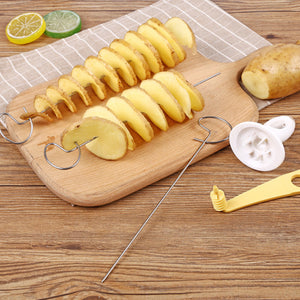 Potato Chips Spiral Cutter