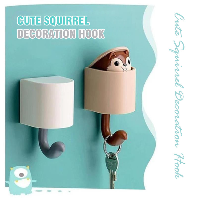 Cute Squirrel Decoration Hook