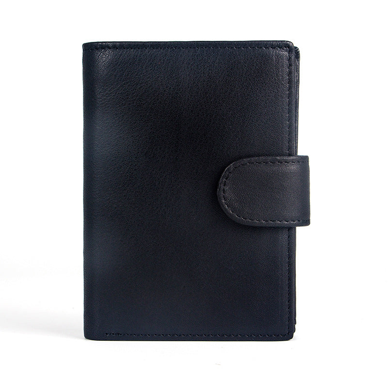 Multi-slot Trifold PU Leather Vintage Wallet