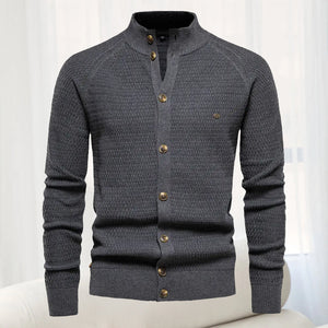 Men's Cardigan Knitted Sweater