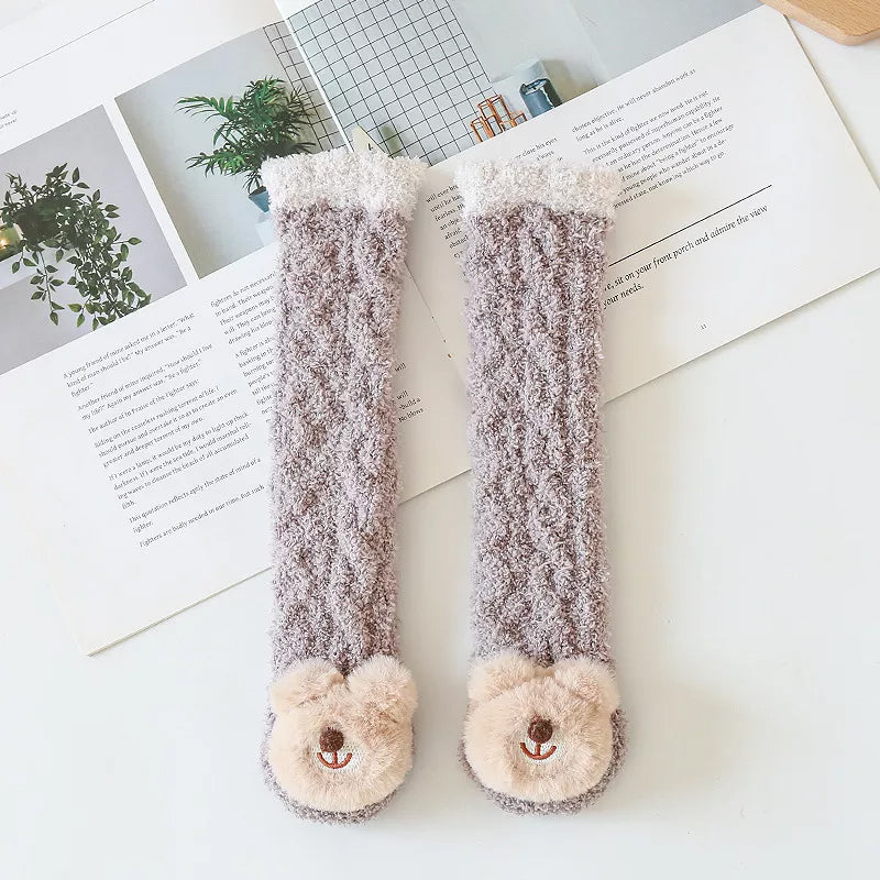 🎁Children's Animal Coral Fleece Socks👼