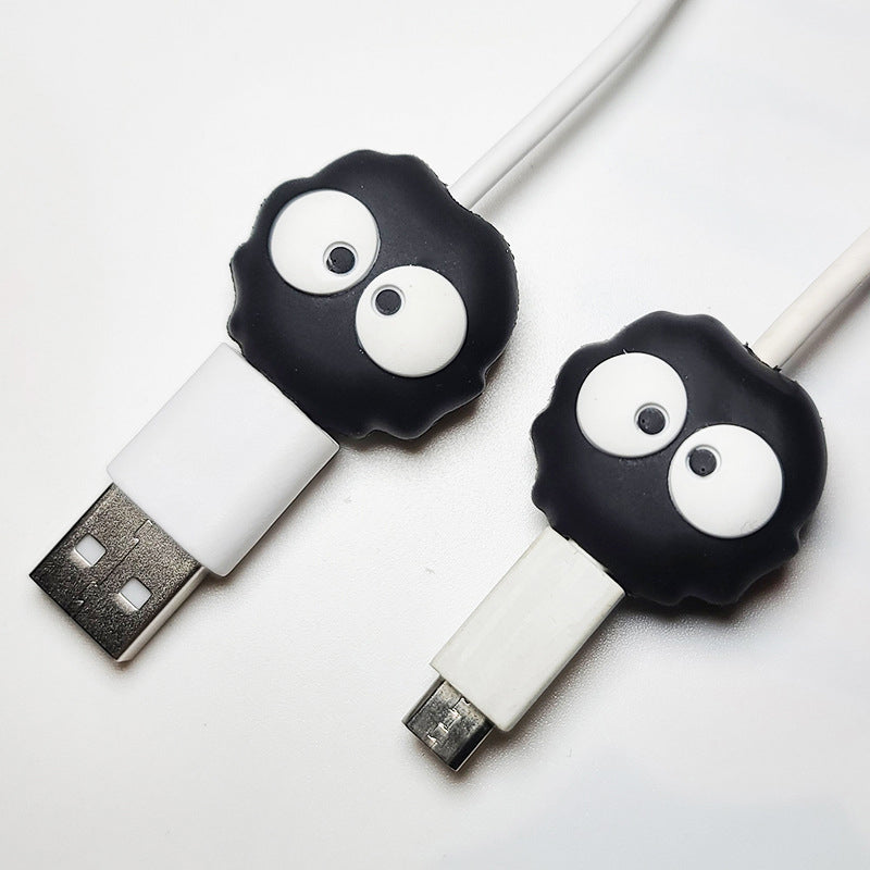 Cartoon Data Cable Protective Sleeve