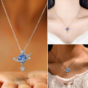 Fantasy Star Moon Clavicle Necklace