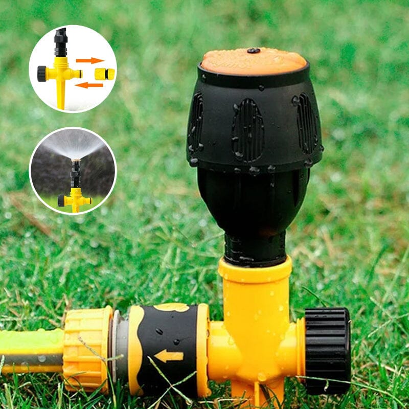 360° Rotation Auto Irrigation System Garden Lawn Sprinkler Patio