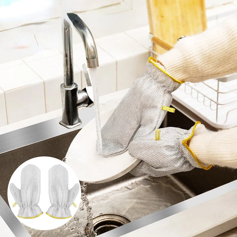 Wire Dishwashing Gloves