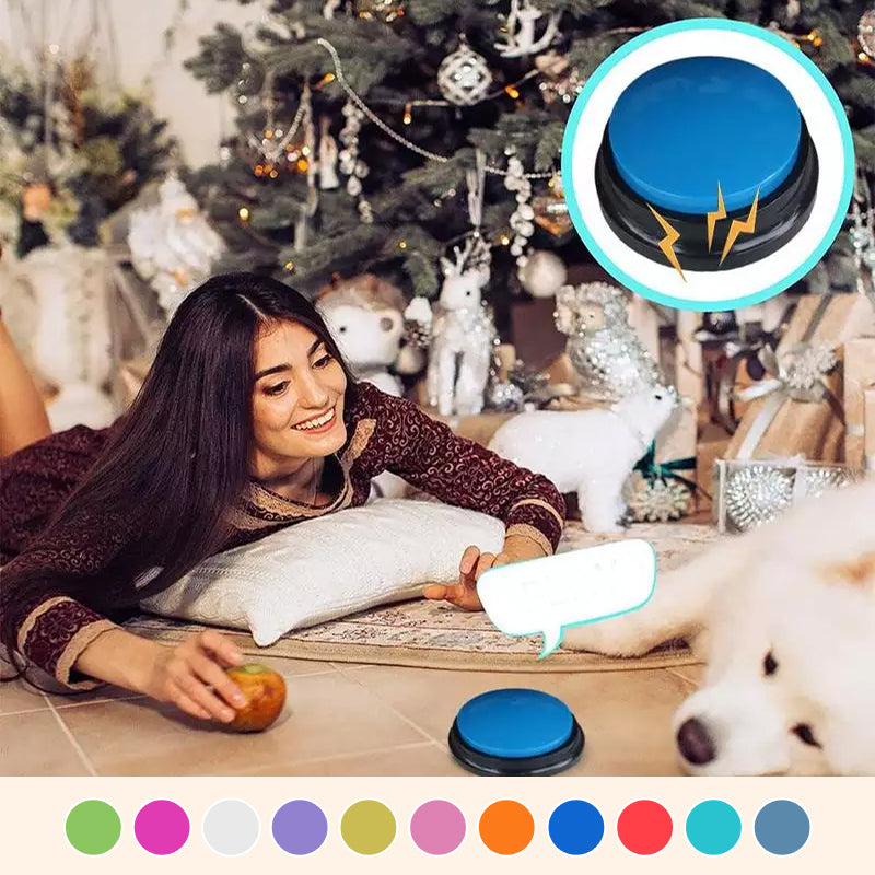 Buddybutton-interactive dog toy