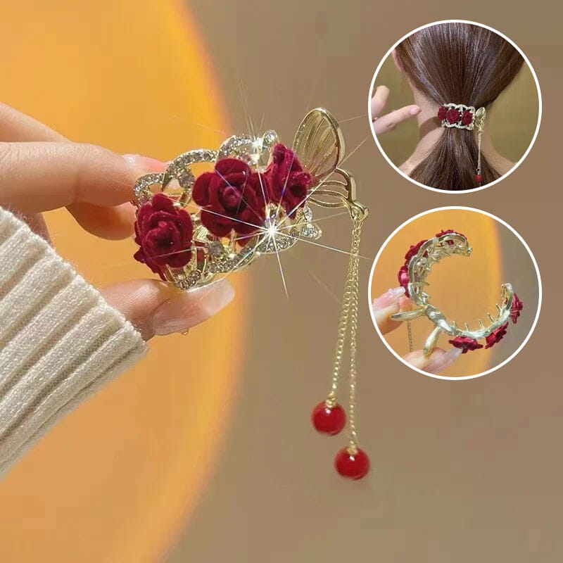 🌹Vintage Rose Hairpin