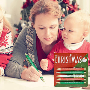 🎅Retractable Christmas Multicolor Ballpoint Pen