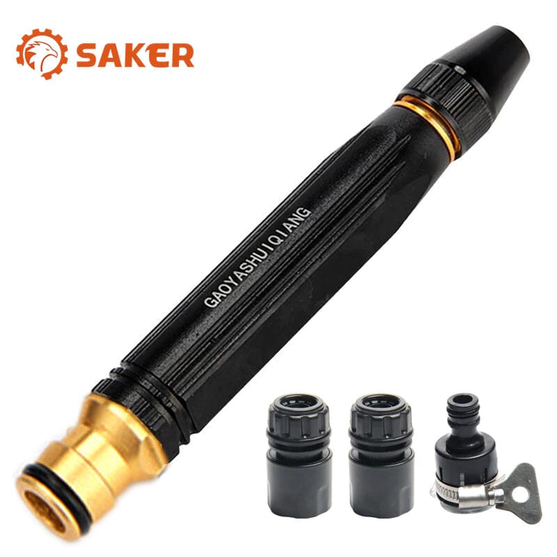 Saker Heavy Duty Adjustable Twist Hose Nozzle Jet Sweeper Nozzle