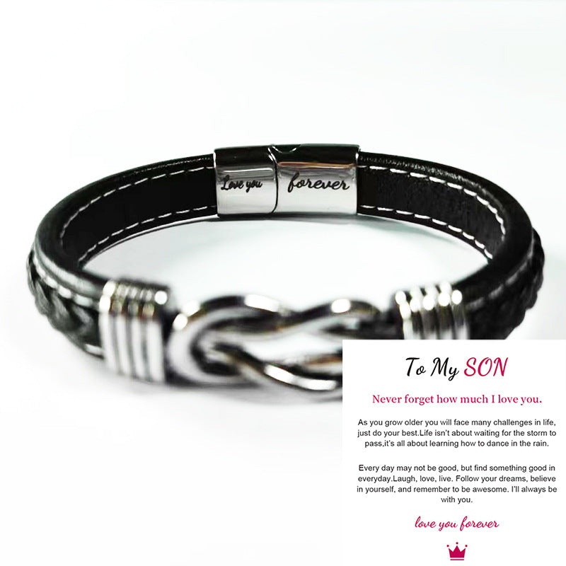 🎁Forever Linked Together Braided Leather Bracelet