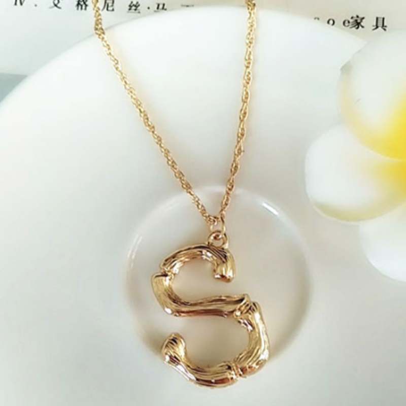 Letter Necklace for Women