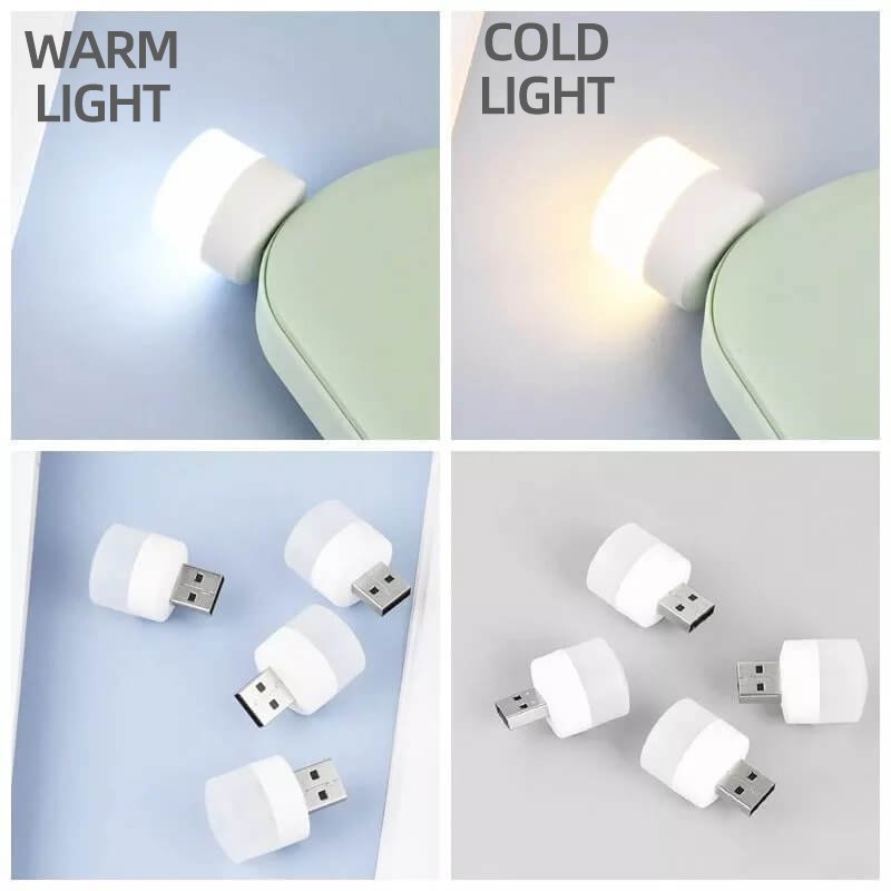 （🔥Summer Sale up to 49% off🔥）USB Mobile Small Round Light