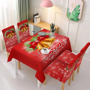 Christmas Tablecloth Chair Cover Decoration