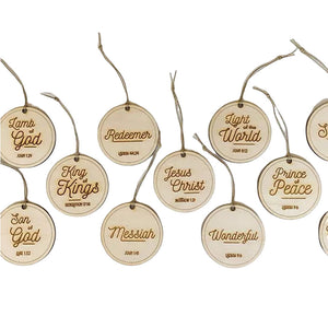 🎉Names Of Jesus Christ Ornaments