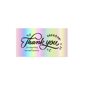 Laser Thank You Card