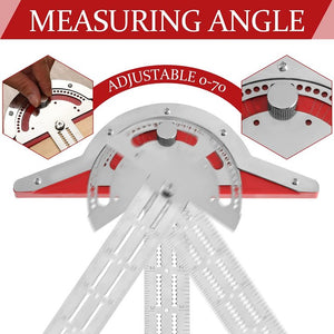 Adjustable Woodworkers Edge Rule