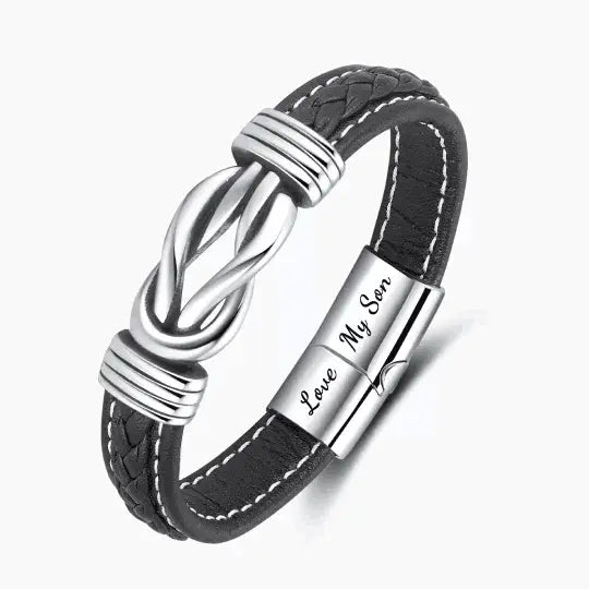 🎁Forever Linked Together Braided Leather Bracelet