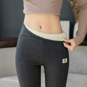 Thick Slim Cashmere Warm Pants