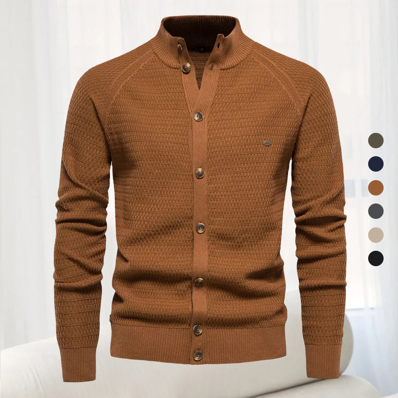 Men's Cardigan Knitted Sweater