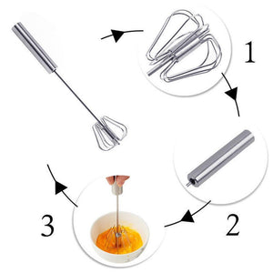 🥚Stainless Steel Semi-Automatic Whisk