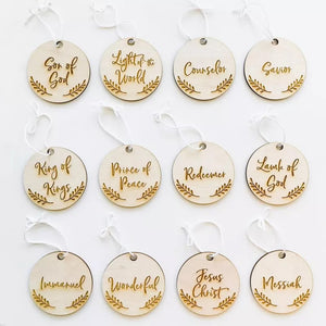 🎉Names Of Jesus Christ Ornaments