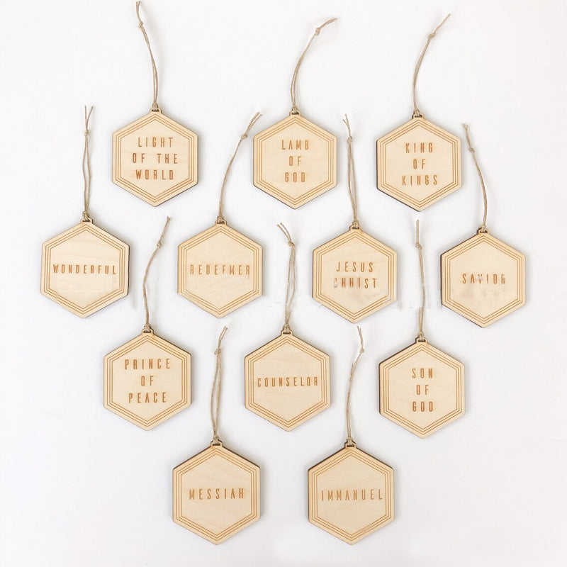 🎉Names Of Jesus Christ Ornaments